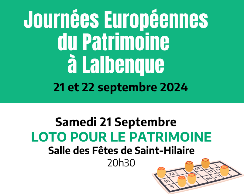 Journées du Patrimoine Lalbenque