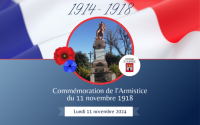 Commémoration de l’Armistice du 11 novembre 1918