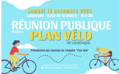 Réunion publique pour le plan vélo de Lalbenque