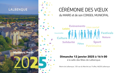 Cérémonie des vœux 12 janvier 2025