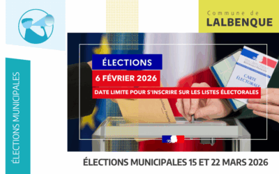 6 février 2026 : date limite pour s’inscrire sur les listes électorales