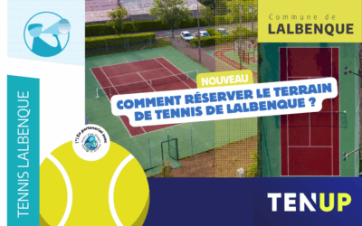 Nouveau – Comment réserver le terrain de tennis de Lalbenque ?