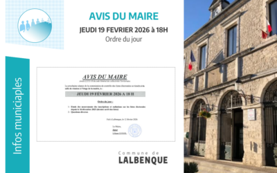 Avis du maire