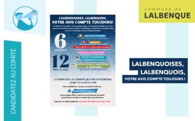 Lalbenquoises, Lalbenquois : votre avis compte !